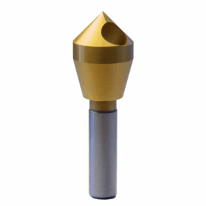 Odjehlování otvorů odjehlovacím záhlubníkem 2–5 mm HSS-TiN